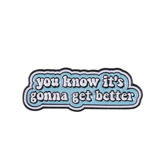 Set of 9 different pins multicolor motivation and inspiration perfect for a gift - Picture 5 of 9